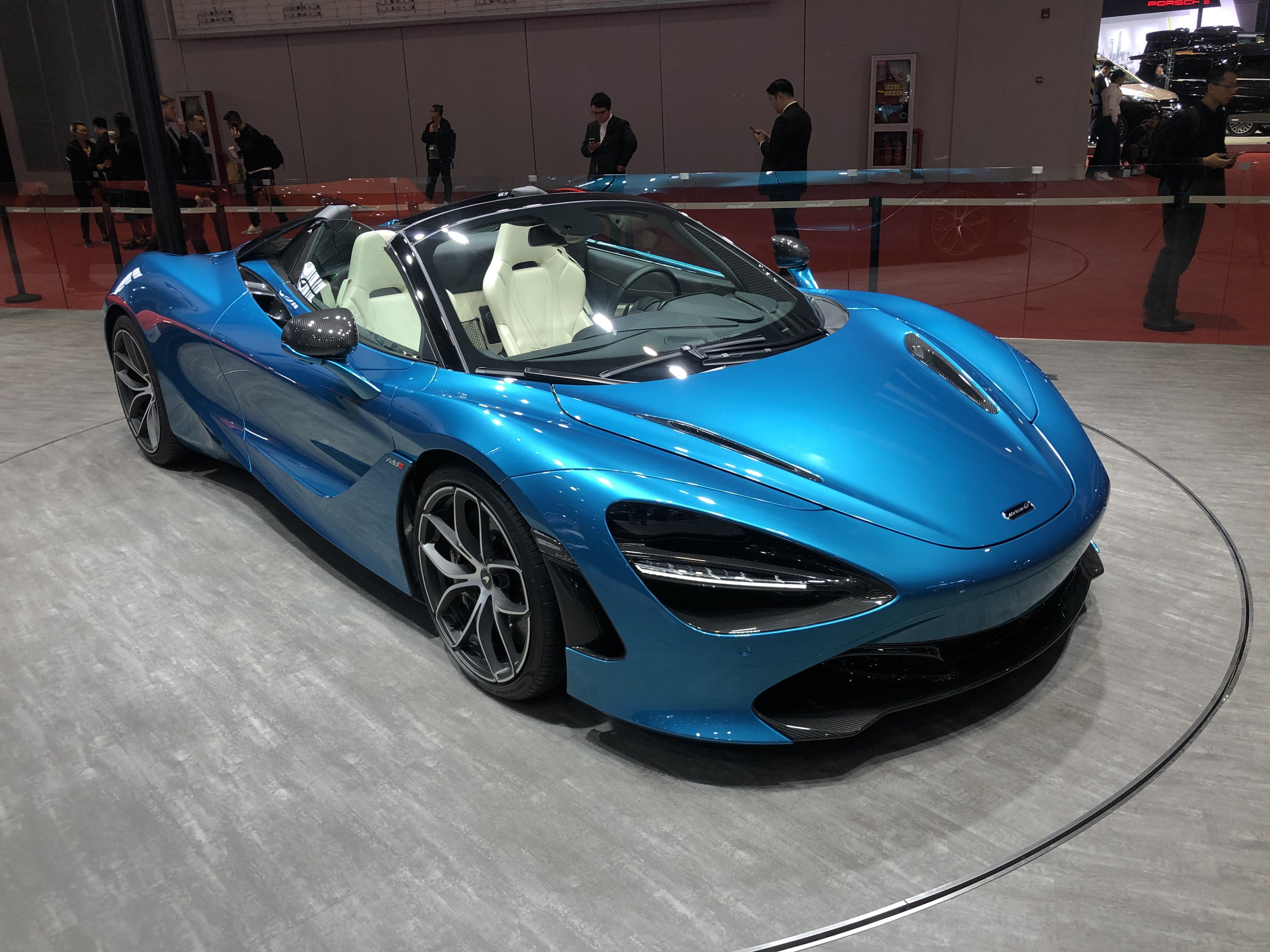 2019上海车展:迈凯伦720s spider亮相