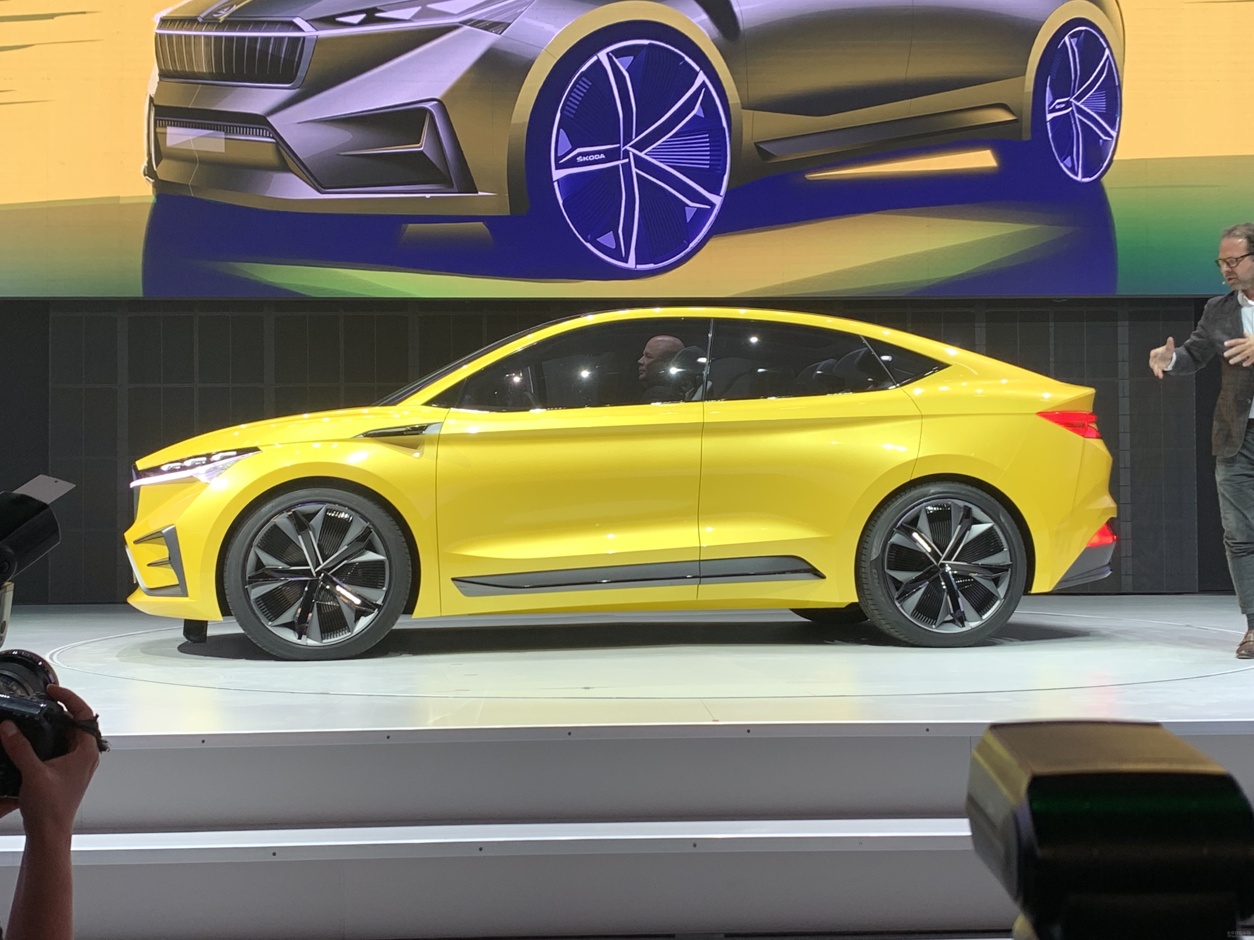 斯柯达vision iv概念车发布 品牌首款电动车