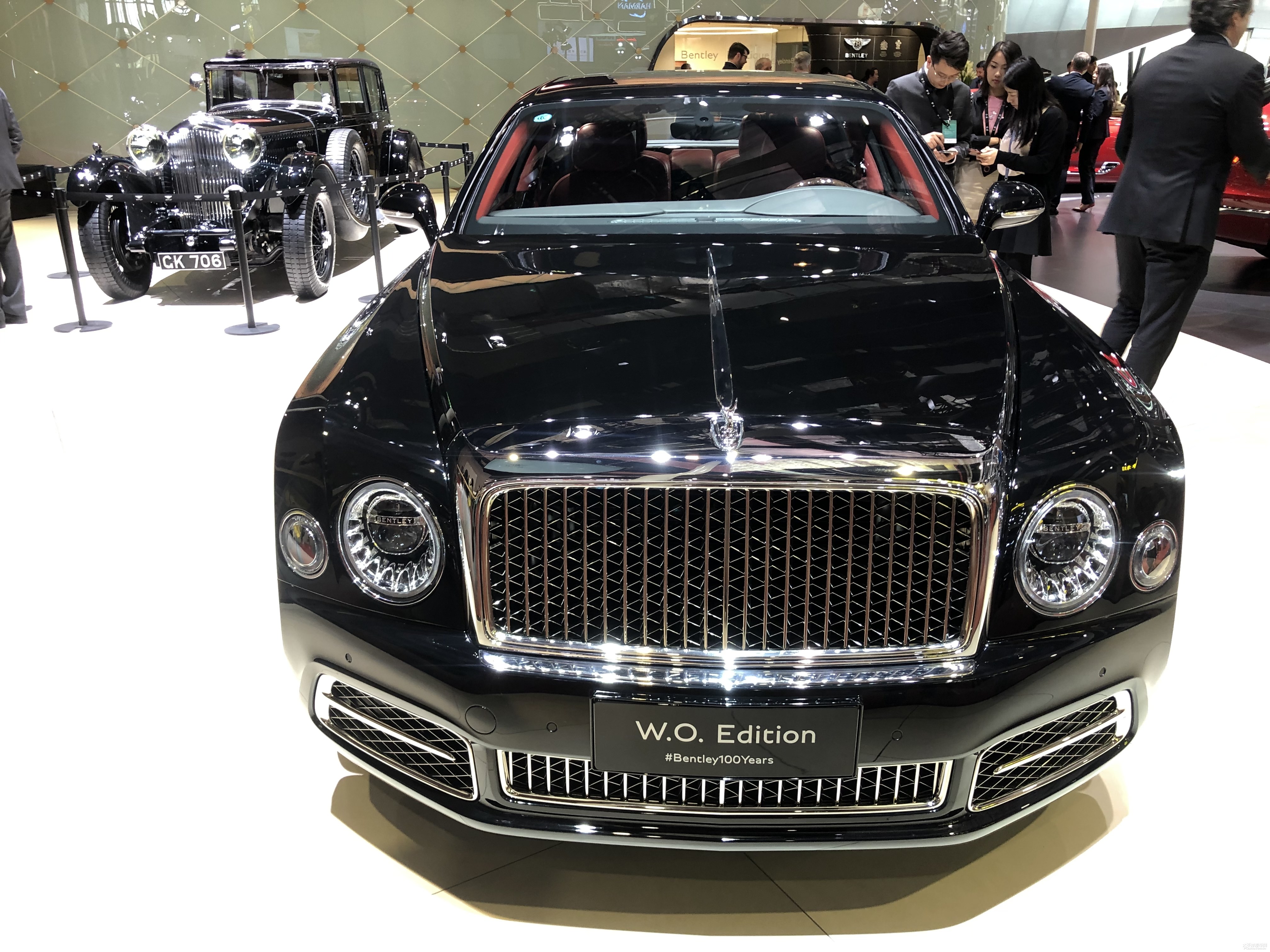 2019上海车展:宾利慕尚典藏版亮相